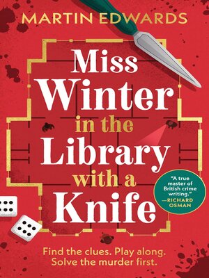 cover image of Miss Winter in the Library with a Knife